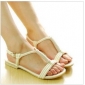 Ivory Flat Bottom Super Soft Women's Sandals