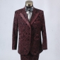 Dark Red Straight Thicken Other Men's Clothing