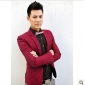 Cotton Red Sleeve With Button Other Men's Clothing