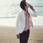 White With Pockets No Deformation Men's Suits