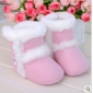 Pink Thicken Aartificial Plush Baby Boots