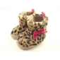 Leopard Wool Anti-slip Baby Boots