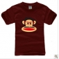 Red Wine With Monkey Picture Large Size Men's T-Shirts