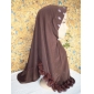 Brown  With Purfle Never Fade Ethnic Clothing
