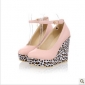 Pink Soft Face Sweet Style Women's Espadrilles & Wedge Shoes