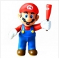Red & Blue Plastic Super Mario Bros Dolls