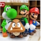 Four Styles To Choose Plastic Super Mario Bros Dolls