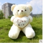 Beige Heart Shape Bear Stuffed & Plush Animal