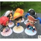 Six Types Mini Size With Base Action Figure