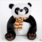 White Black Panda Shape Mini Size Stuffed & Plush Animal