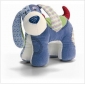 Sky Blue Dog Shape With PP Cotton Stuffed & Plush Animal