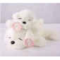 White Dog Shape Mini Size Stuffed & Plush Animal
