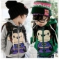 With Hat Cartoon Images On Pure Cotton Children's Shirts & Tops