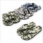Camouflage Beach Rubber Men's Flip Flops