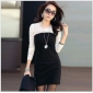 Long Sleeve Lace Two Colours Women's Tank Tops