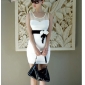 White Sleeveless Mini Dresses
