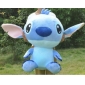Blue Rabbit Shape Medium Size Stuffed Plush Animal