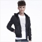 Black Small Dots On Winter Windproof Men's Jackets