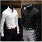 Long Sleeve With Buttons Casual Men's Shirts