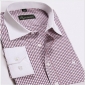 With Lattice Blue Long Sleeve Men's Shirts