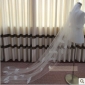 White Tulle One Layer Bridal Veils