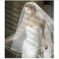 One Layer Elegant Tulle Bridal Veils