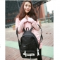 Black Small Dots On Fashion Backpacks