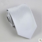 Silver Silk Fashion Ties