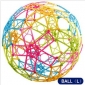 100 Pieces Plastic Round Shape Puzzles