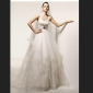 White Chiffon One Shoulder Beach Asymmetrical Wedding Dresses