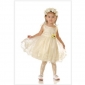 White Tulle Sleeveless Junior Bridesmaid Dresses