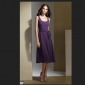 Purple Chiffon With Straps Girl's Banquet Evening Dresses