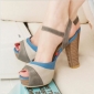 Gray Sexy Anti Slip Women's Sandals
