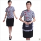 Gray With Buttons Japanese Restaurant Uniforms