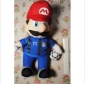 Blue Super Mario With Football Stuffed & Plush Dolls
