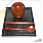 Bowl Spoon Cute Environmental Handmade Wooden Dinnerware