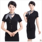 Black With Silk Scarves Hotel Design Uniforms
