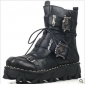 Black Fashion Heavy Punk Military Men's Casual Boots