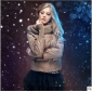 Khaki Short Style Casual Slim Women's Jackets & Coats
