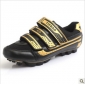 Black Cycling Anti Slip Men's Sports Shoes