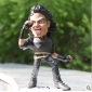 Black Michael Jackson Medium Size Action Figure