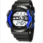 Black Sports LED Waterproof Kids' Watches