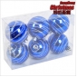 Blue 60 Pieces Ball Christmas Decorations