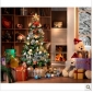 120CM Colorful With Many Balls Christmas Decorations