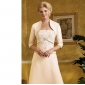 Satin Lace With Jacket Floor Length Mother of the Bride Dresses