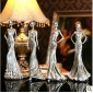 Silver Dress Girl European Style Fashion Wedding Decorations & Gifts