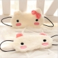 White Cartoon Images On Cotton Cute Lovely Eyewear Accessories